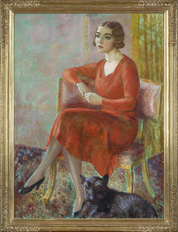 Målning av prinsessan Ingrid