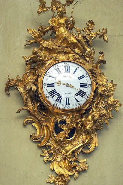 Väggur, Paris 1740